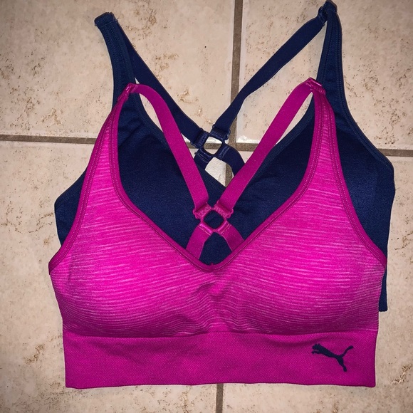 2 Puma Sports Bras - Picture 10 of 15